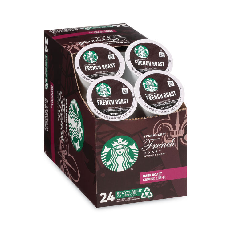 Starbucks® French Roast K-Cups, 24/Box (SBK011111158)