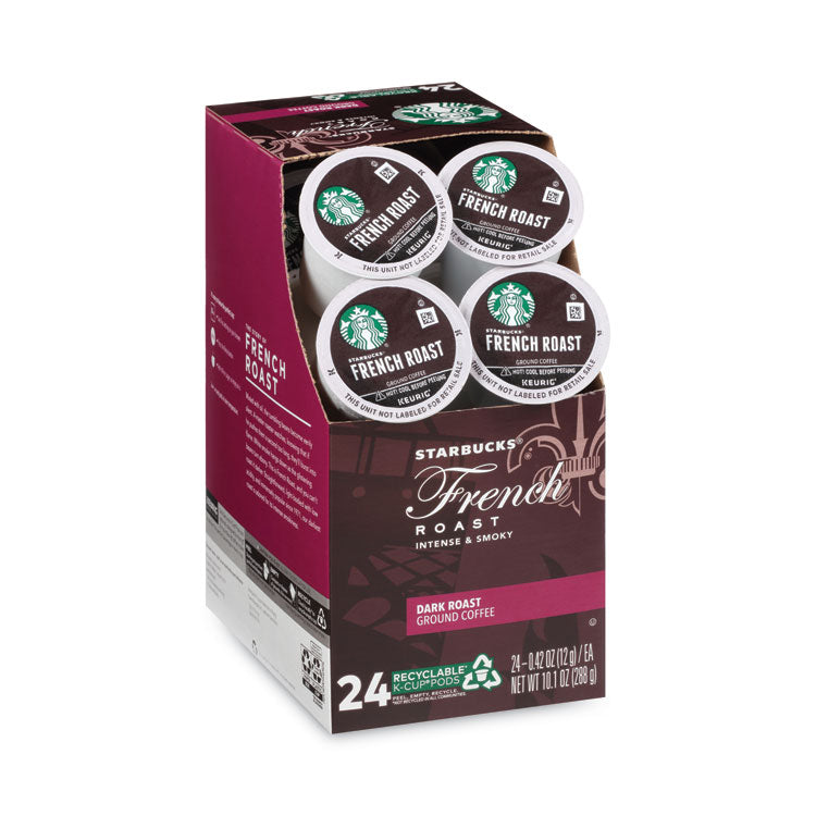 Starbucks® French Roast K-Cups, 24/Box (SBK011111158)