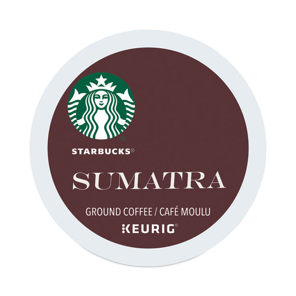 Starbucks® Sumatra Coffee K-Cups, Sumatran, K-Cup, 24/Box (SBK011111162)