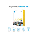HP Papers All-In-One22 Paper, 96 Bright, 22 lb Bond Weight, 8.5 x 11, White, 500/Ream (HEW207000)