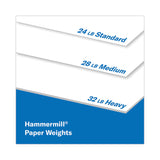 Hammermill® Premium Color Copy Print Paper, 100 Bright, 28 lb Bond Weight, 8.5 x 14, Photo White, 500/Ream (HAM102475)