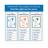 Hammermill® Fore Multipurpose Print Paper, 96 Bright, 24 lb Bond Weight, 8.5 x 11, White, 500 Sheets/Ream, 10 Reams/Carton (HAM103283)