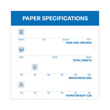 Hammermill® Copy Plus Print Paper, 92 Bright, 20 lb Bond Weight, 8.5 x 11, White, 500/Ream (HAM105007RM) 1 Ream