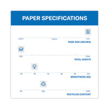 Hammermill® Great White 30 Recycled Print Paper, 92 Bright, 20 lb Bond Weight, 11 x 17, White, 500/Ream (HAM86750) 1 Ream