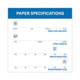 Hammermill® Premium Laser Print Paper, 98 Bright, 32 lb Bond Weight, 8.5 x 11, White, 500/Ream (HAM104646) 1 Ream