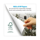 HP Papers MultiPurpose20 Paper, 96 Bright, 20 lb Bond Weight, 8.5 x 11, White, 500/Ream (HEW112000) 1 Ream