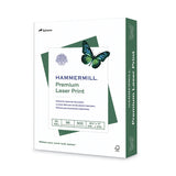 Hammermill® Premium Laser Print Paper, 98 Bright, 28 lb Bond Weight, 8.5 x 11, White, 500/Ream (HAM125534)