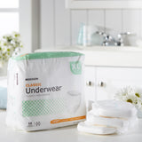 McKesson Classic Unisex Adult Absorbent Underwear Pull On with Tear Away Seams X-Large Disposable Light Absorbency (884178_BG) 1/BG