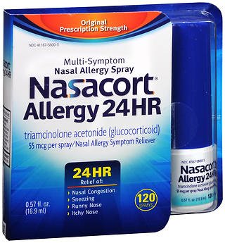 Nasacort® Allergy Relief 55 mcg Strength Nasal Spray 0.57 oz. (962528_EA) 1/EA