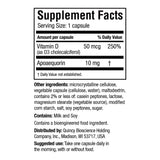 Prevagen® Brain Health Supplement Vitamin D / Apoaequorin 50 mcg - 10 mg Strength Capsule 30 per Bottle (1232014_BT) 1/BT