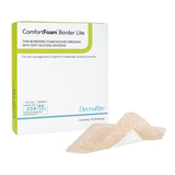 ComfortFoam™ Border Lite Thin Foam Dressing 2 X 2 Inch With Border Waterproof Backing Silicone Adhesive Square Sterile (1003184_BX) 10/BX
