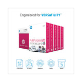 HP Papers MultiPurpose20 Paper, 96 Bright, 20 lb Bond Weight, 8.5 x 11, White, 500 Sheets/Ream, 5 Reams/Carton (HEW115100) 5 Reams