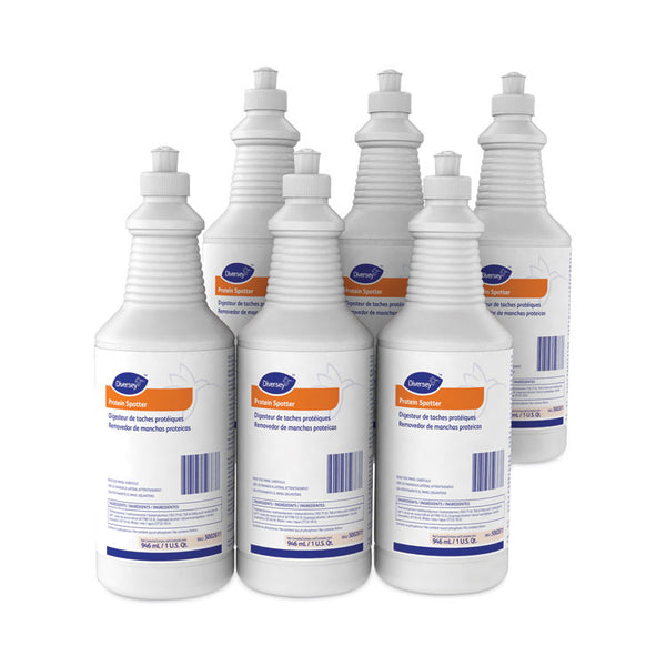 Diversey™ Protein Spotter, Fresh Scent, 32 oz Bottle, 6/Carton (DVO5002611)