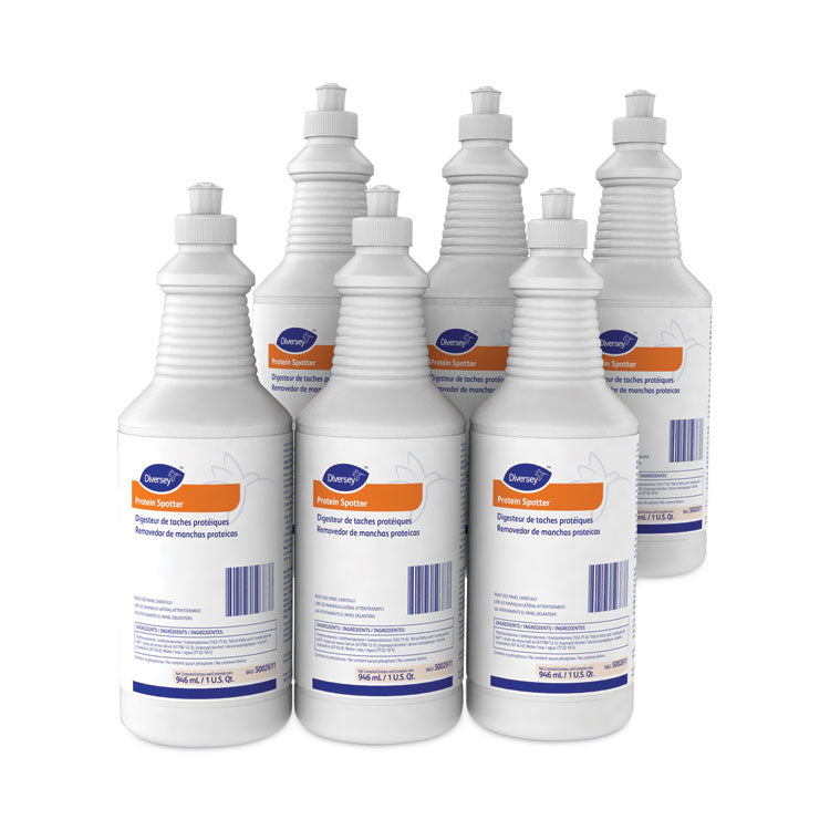 Diversey™ Protein Spotter, Fresh Scent, 32 oz Bottle, 6/Carton (DVO5002611) Case of 6