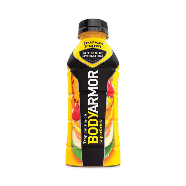 BodyArmor SuperDrink Sports Drink, Tropical Punch, 16 oz Bottle, 12/Pack (BDA10000814)