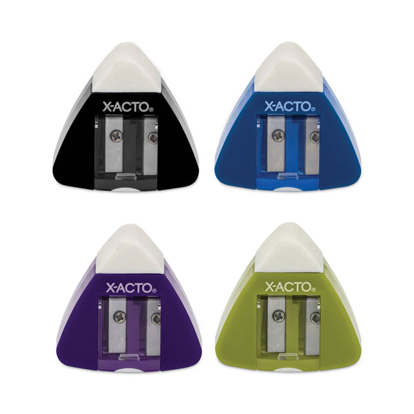 X-Acto Manual Pencil Sharpener, Assorted Colors (EPI11184Q) Each