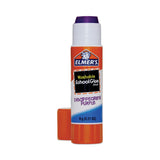 Elmer's® Disappearing Purple School Glue Stick, 0.21 oz, Dries Clear, 12/Pack (EPIE1559) Pack of 12