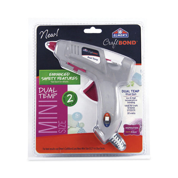 Elmer's® Mini Hot Glue Gun, 20 W (EPIE6049)