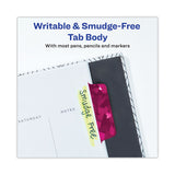 Avery® Ultra Tabs Luxe Collection Repositionable Tabs, 1/5-Cut, Assorted Jewel Prism Colors, 2.5" Wide, 16/Pack (AVE74147) Pack of 16
