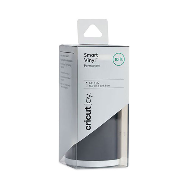 Cricut® Joy Permanent Smart Vinyl for Assorted Surfaces, 5.5 x 120, Black (CCU2007352)