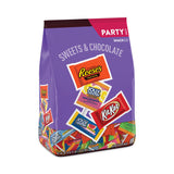 Hershey®'s Snack-Size Sweets and Chocolate Assortment Party Pack, 34.19 oz Bag (HRSHEC93942) Each