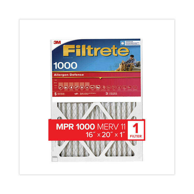 Filtrete™ Allergen Defense Air Filter, 16 x 20 (MMM70071355914) Each