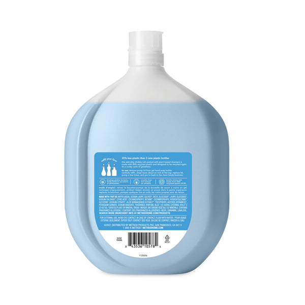 Method® Gel Hand Wash Refill Tub, Sea Minerals Scent, 34 oz (MTH378684) Each