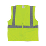 PIP ANSI Class 2 Hook and Loop Safety Vest, 2X-Large, Hi-Viz Lime Yellow (PID302MVGLY2X) Each