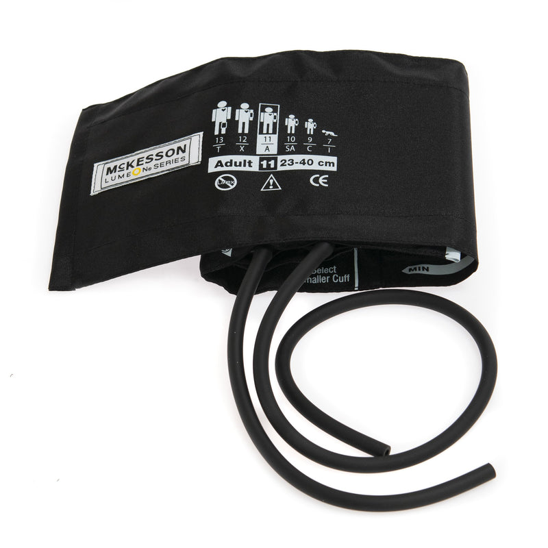 McKesson LUMEON™ Reusable Blood Pressure Cuff 23 to 40 cm Arm Nylon Cuff Adult Cuff (803203_CS) 15/CS