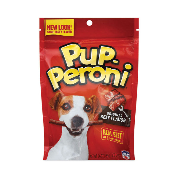 Pup-Peroni® Original Beef Flavor Dog Snack Sticks, 8 oz Pouch, 8/Carton (PPXSMU51021CS) Case of 8