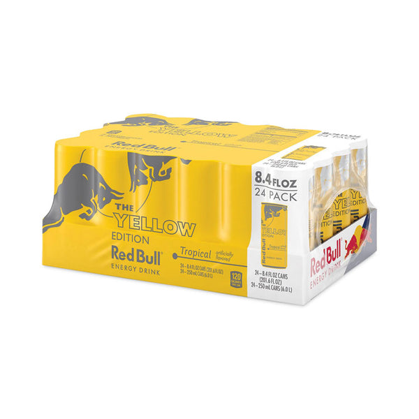 Red Bull® The Yellow Edition Tropical Energy Drink, Tropical Punch, 8.4 oz Can, 24/Carton (RDBRBD28162)