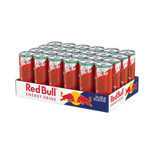 Red Bull® The Red Edition Energy Drink, Watermelon, 8.4 oz Can, 24/Carton (RDBRBD45448)