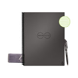 Rocketbook Core Smart Notebook, Medium/College Rule, Gray Cover, (16) 11 x 8.5 Sheets (RKBEVR2LRCCIG) Each