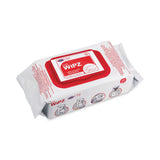 Urnex® Cafe Wipz Coffee Equipment Cleaning Wipes, 100 Wipes/Bag, 12 Bags/Carton (URNUBI60255) Each