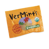 VerMints® VerMints Organic Mints/Pastilles, Gingermint, 2 Mints/0.7 oz Individually Wrapped, 100/Box (VEMVNT00994) Box of 100