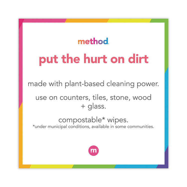 Method® All Surface Cleaner, Pink Grapefruit, 28 oz Spray Bottle, 8/Carton (MTH00010CT) Case of 8