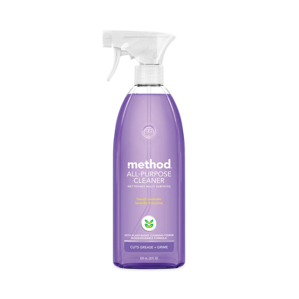 Method® All-Purpose Cleaner, French Lavender, 28 oz Spray Bottle (MTH365451) Each