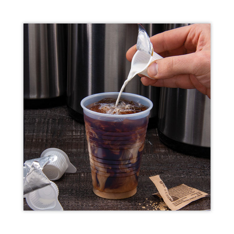 Dart® High-Impact Polystyrene Cold Cups, 10 oz, Translucent, 100 Cups/Sleeve, 25 Sleeves/Carton (DCCY10)