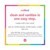 Method® Antibacterial Toilet Cleaner, Spearmint, 24 oz Bottle, 6/Carton (MTH01221CT) Case of 6