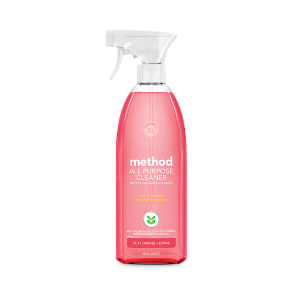 Method® All-Purpose Cleaner, Pink Grapefruit, 28 oz Spray Bottle (MTH317939) Each