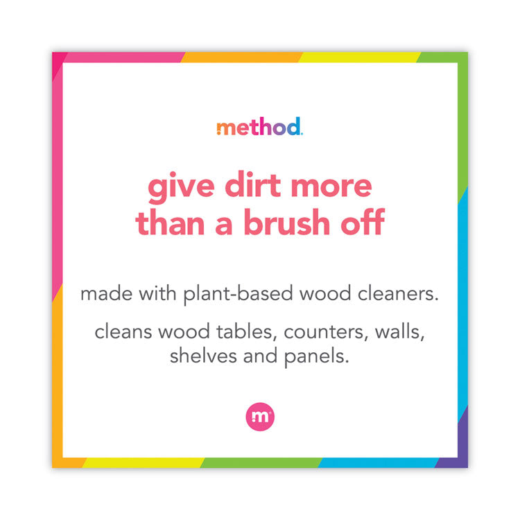 Method® Daily Wood Cleaner, 28 oz Spray Bottle (MTH01182) Each