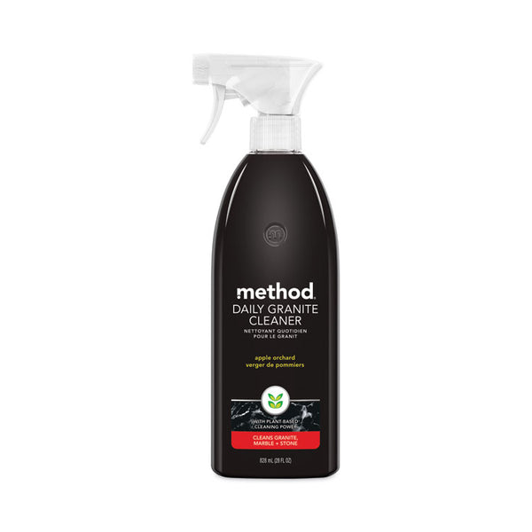 Method® Daily Granite Cleaner, Apple Orchard Scent, 28 oz Spray Bottle, 8/Carton (MTH00065CT)