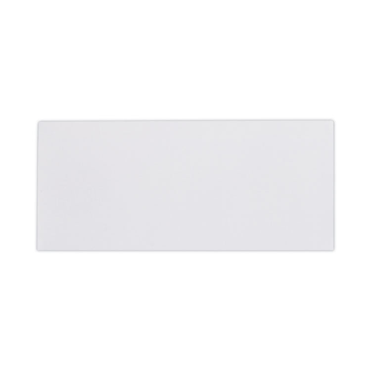 Universal® Peel Seal Strip Security Tint Business Envelope, #10, Square Flap, Self-Adhesive Closure, 4.25 x 9.63, White, 500/Box (UNV36105)