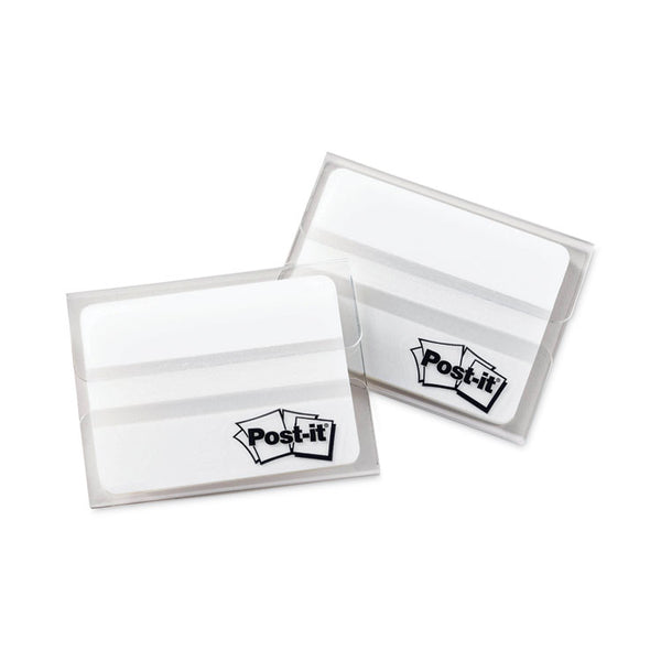 Post-it® Tabs Lined Tabs, 1/5-Cut, White, 2" Wide, 50/Pack (MMM686F50WH) Pack of 50