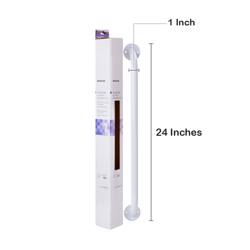 McKesson Wall Grab Bar White Steel (1065238_EA) 1/EA