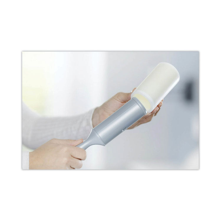 Scotch-Brite™ Lint Roller, Extra Sticky, Heavy-Duty Handlle, 48 Sheets/Roll (MMM830RS48)