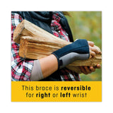 FUTURO™ Adjustable Reversible Splint Wrist Brace, Fits Wrists 5.5" to 8.5", Black (MMM10770EN) Each
