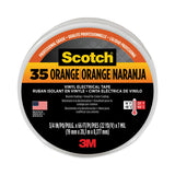3M™ Scotch 35 Vinyl Electrical Color Coding Tape, 3" Core, 0.75" x 66 ft, Orange (MMM10869) 1 Roll
