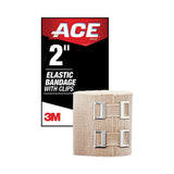 ACE™ Elastic Bandage with E-Z Clips, 2 x 50 (MMM207310) Each