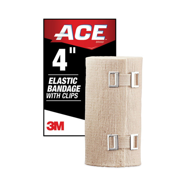 ACE™ Elastic Bandage with E-Z Clips, 4 x 64 (MMM207313) Each